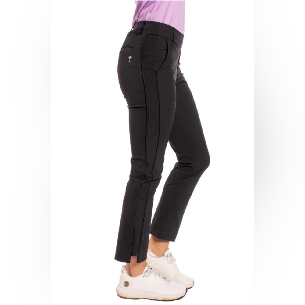 Golftini | Black Athletic Dress Pants